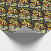 Koning van de Zombiës Cadeaupapier (Hoek)