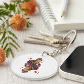 Koning van diamanten sleutelhanger (Voorkant Rechts)