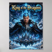 Koning van Draken Poster (Voorkant)