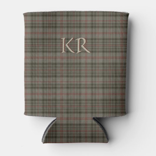 Koning van Engeland Balmorele Royal Tartan Blikjeskoeler (Voorkant)