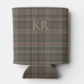 Koning van Engeland Balmorele Royal Tartan Blikjeskoeler (Achterkant)