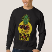 Koning van fruit Gezond fruit Ananas Trui (Voorkant)
