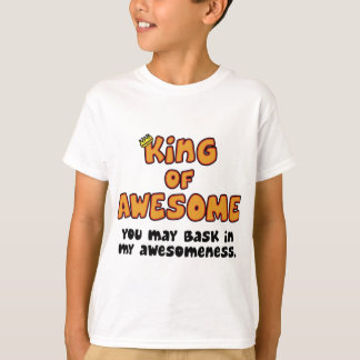Koning van Geweldige kinderen T-shirt