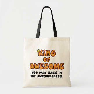 Koning van Geweldige Tote Bag