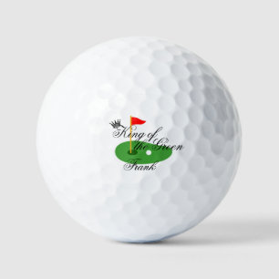 Koning van Golf Gepersonaliseerde Papa Mama Golfba Golfballen
