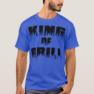 Koning van grill t-shirt