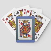 Koning van Harten - Een Spannend Verhaal van Liefd Pokerkaarten (Achterkant)