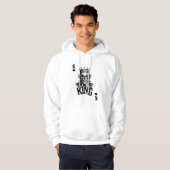 koning van harten hoodie (Voorkant volledig)