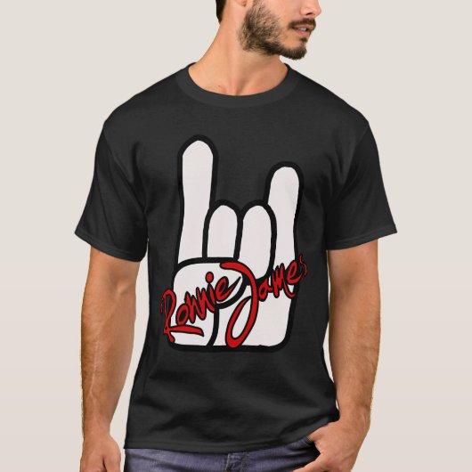 Koning van heavy metal t-shirt (Voorkant)