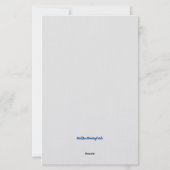 Koning van hemel en aarde stationery briefpapier (Achterkant)