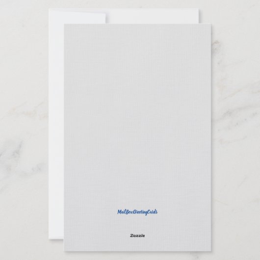 Koning van hemel en aarde stationery briefpapier (Achterkant)
