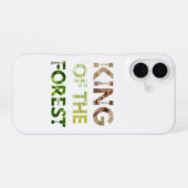 Koning van het Bos iPhone 16 Hoesje (Achterkant horizontaal)