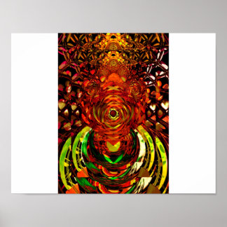 Koning van het bos poster