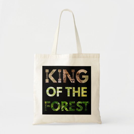 Koning van het Bos Tote Bag (Voorkant)