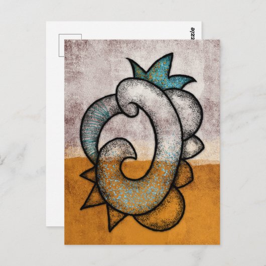 koning van het Briefkaart Chaos (Voorkant / Achterkant)