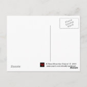 Koning van het Egyptische Briefkaart (Achterkant)