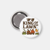 Koning van het Gazon – Papa Editie Magneet (Voorkant / Achterkant)