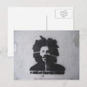 Koning van het Graffiti-Briefkaart van de eilanden Briefkaart (Voorkant / Achterkant)