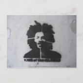 Koning van het Graffiti-Briefkaart van de eilanden Briefkaart (Voorkant)