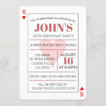 Koning van het hart Casino Poker speelkaarten