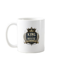 Koning van het huis Grappige Koninklijke Vader Kof