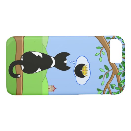 Koning van het kasteel Case-Mate iPhone case (Achterkant (Horizontaal))