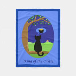 Koning van het kasteel fleece deken