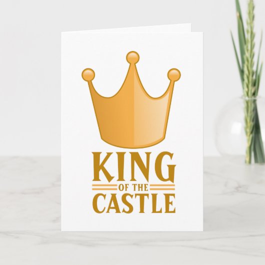 Koning van het kasteel kaart (Voorkant)