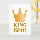 Koning van het kasteel kaart (Gele Bloem)