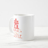 Koning van het kasteel koffiemok (Voorkant links)
