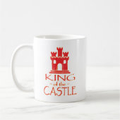 Koning van het kasteel koffiemok (Links)