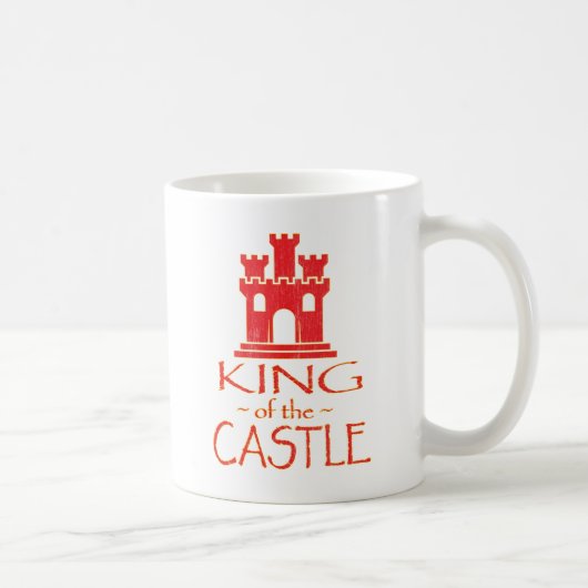 Koning van het kasteel koffiemok (Rechts)