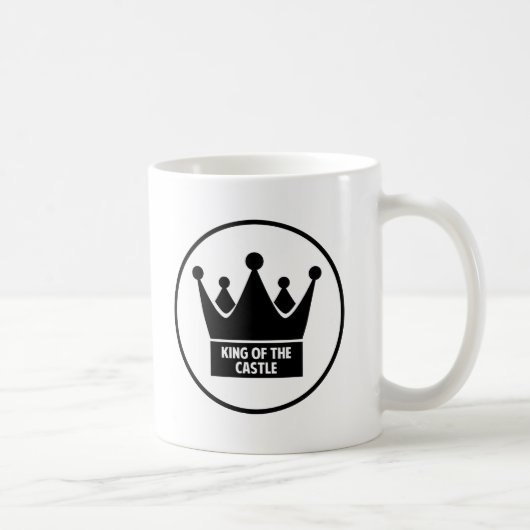 Koning van het kasteel koffiemok (Rechts)