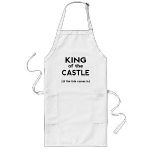 Koning van het kasteel lang schort