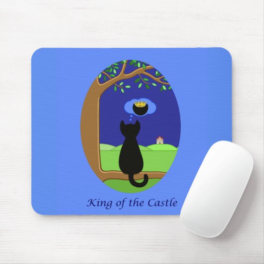 Koning van het kasteel muismat (Met muis)