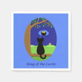 Koning van het kasteel servetten (Voorkant)