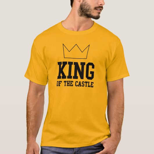 Koning van het kasteel t-shirt (Voorkant)