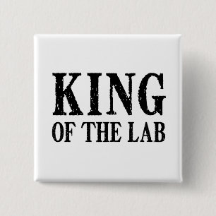 Koning van het Lab - Button