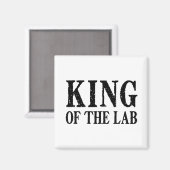 Koning van het Lab - Magneet (Voorkant / Achterkant)