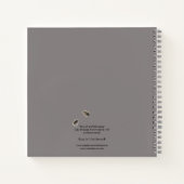 Koning van het notitieboek van de Pollinatoren (Achterkant)