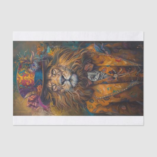 Koning van het Oerwoud 10 Tissuepapier (Voorkant)