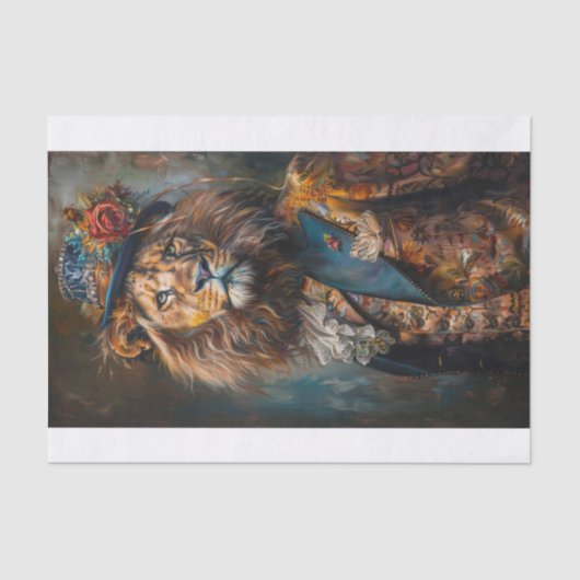 Koning van het Oerwoud 11 Tissuepapier (Voorkant)