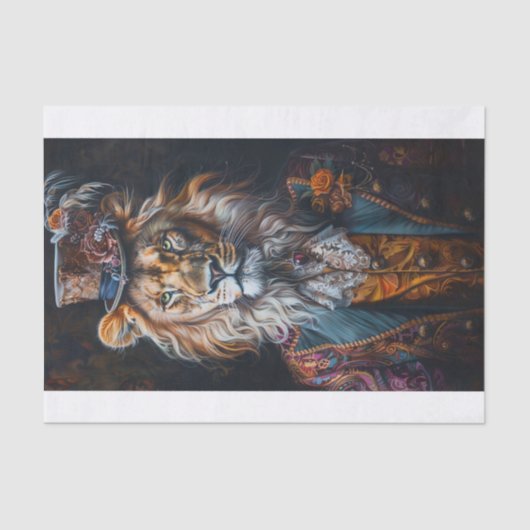 Koning van het Oerwoud 12 Tissuepapier (Voorkant)