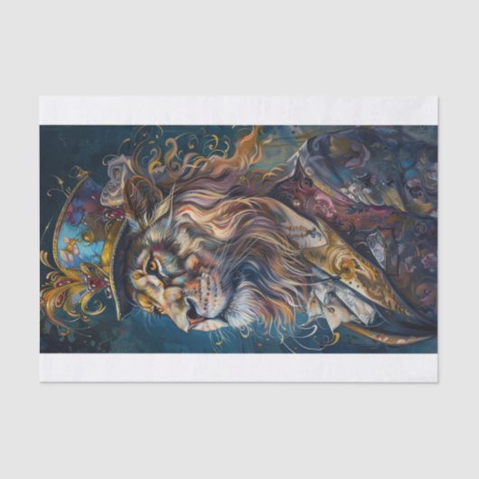 Koning van het Oerwoud 14 Tissuepapier (Voorkant)