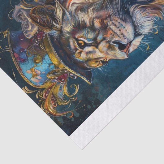 Koning van het Oerwoud 14 Tissuepapier (Detail)