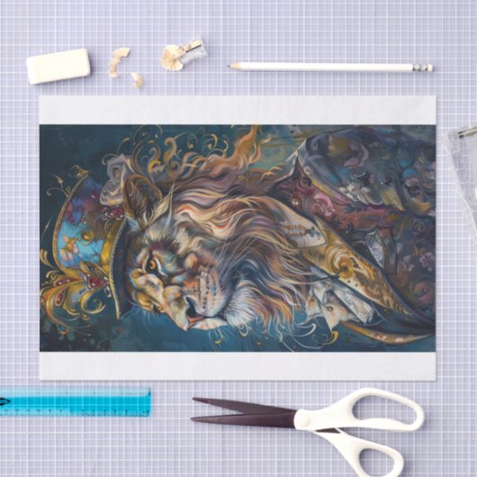 Koning van het Oerwoud 14 Tissuepapier (Craft)