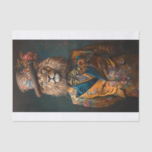 Koning van het Oerwoud 15 Tissuepapier (Voorkant)