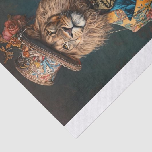 Koning van het Oerwoud 15 Tissuepapier (Detail)