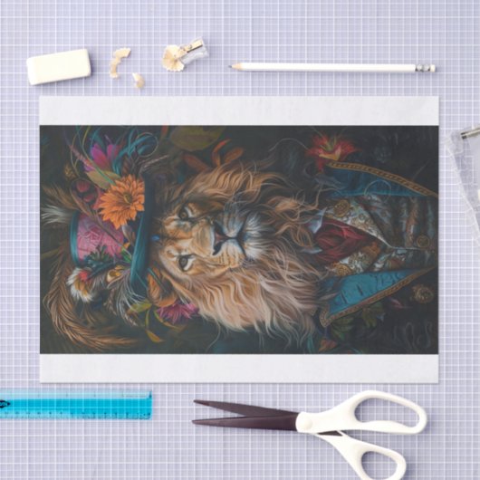 Koning van het Oerwoud 17 Tissuepapier (Craft)