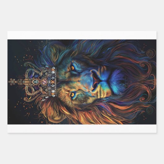 Koning van het Oerwoud 1 Derde editie Inpakpapier Vel (Voorkant 2)